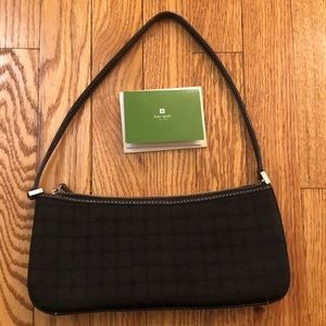 Kate Spade Black Baguette Purse